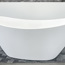 Freestanding Matte-White Bathtub 1500/1700mm