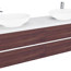 ALANA Stone Top White/ Timber, Double bowl 1500mm Vanity ALW1500ST