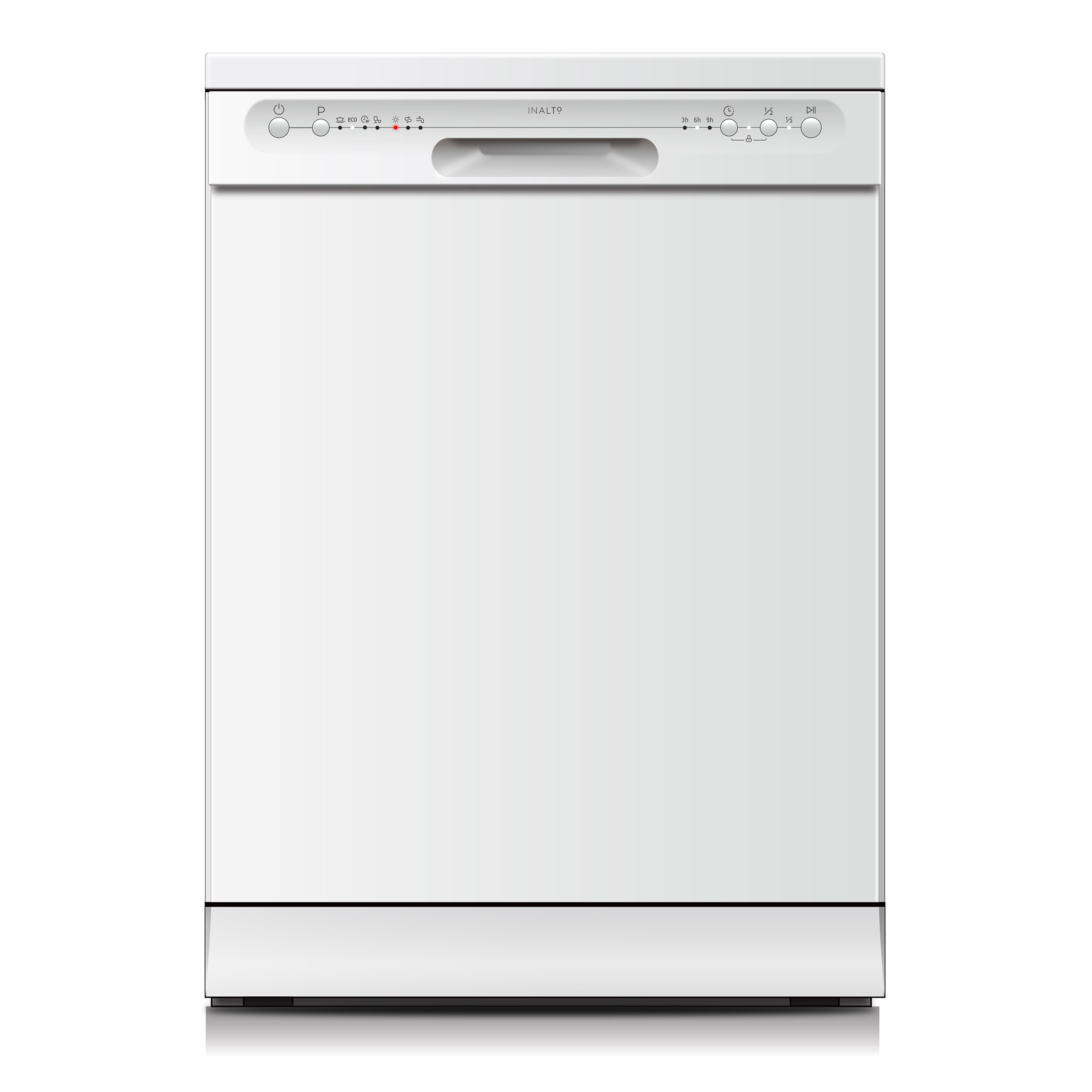 60cm InAlto Freestanding Dishwasher White IDW604W