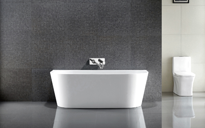 DELARA Wall-Faced Bathtub 1400/1500/ 1700mm