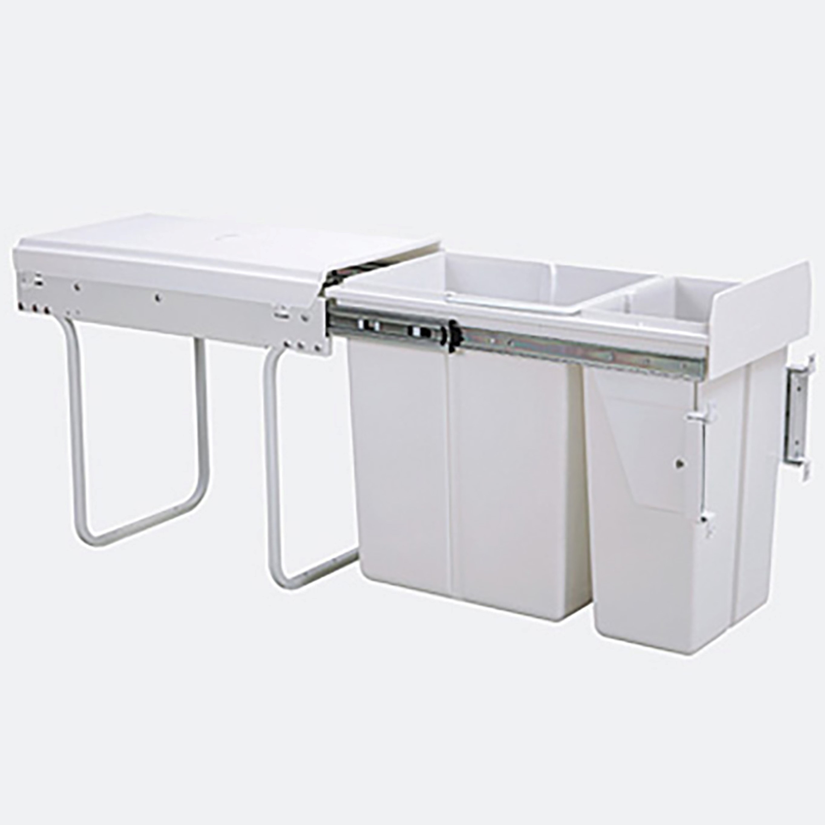 Pull Out Twin Bins Door Mounted 30Lt DB-300C