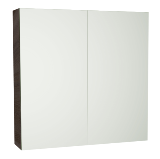 EVIE Dark Brown 900mm Shaving Cabinet EVSC90