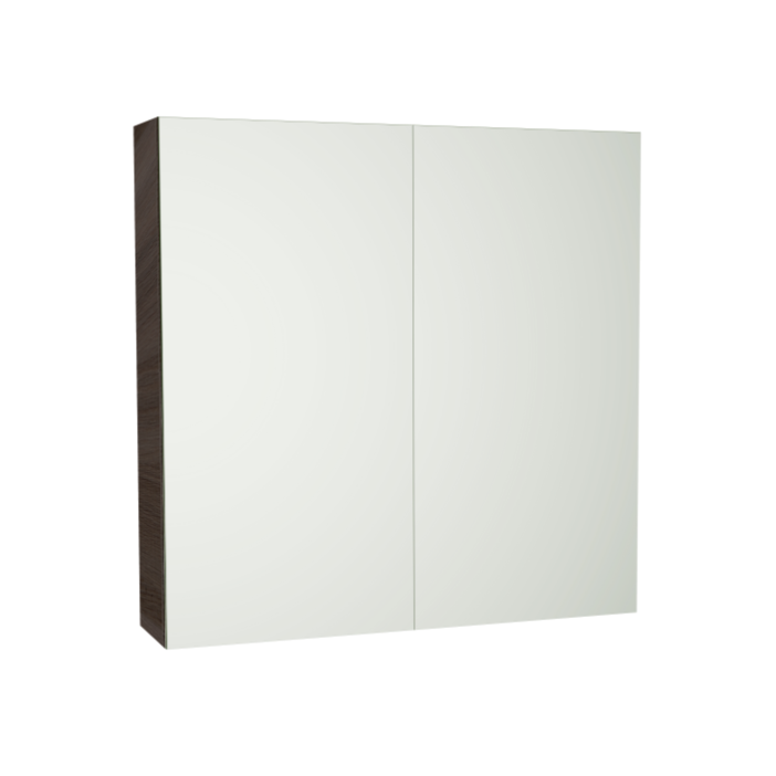 EVIE Dark Brown 900mm Shaving Cabinet EVSC90