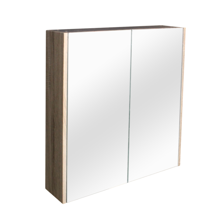 Qubist White Oak 750mm Shaving Cabinet QSV750WO