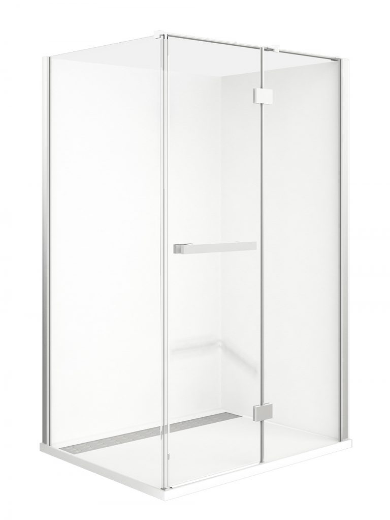 Barossa Pivot Semi-Frameless Shower Screen KSSPV34CHP