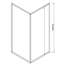 Kimberley Semi Frame-Less Shower Screen SSKI26CHCLP