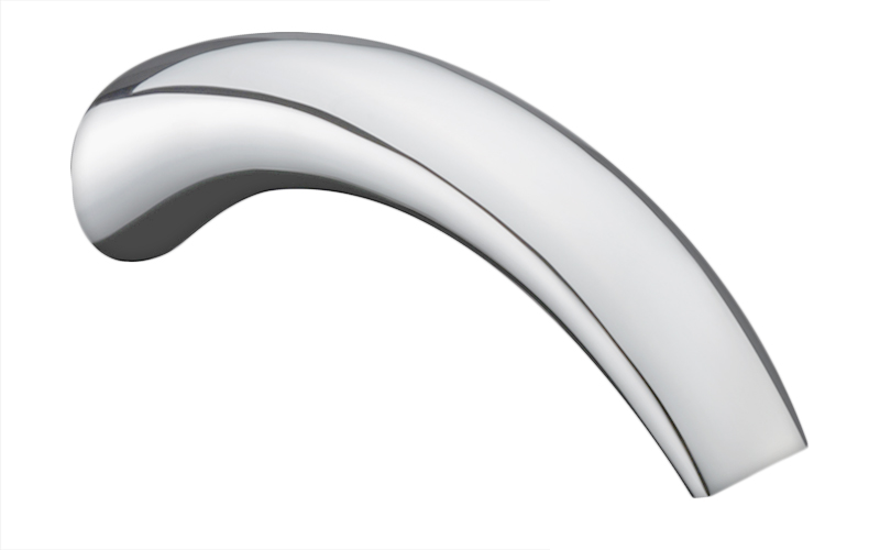 YALE Curved Bath Spout 180mm PHD510