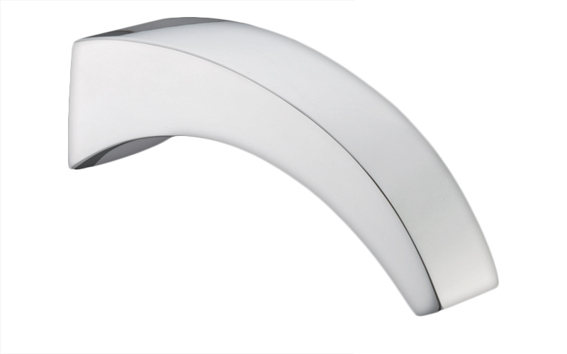 YALE Curved Bath Spout 180mm PHD511