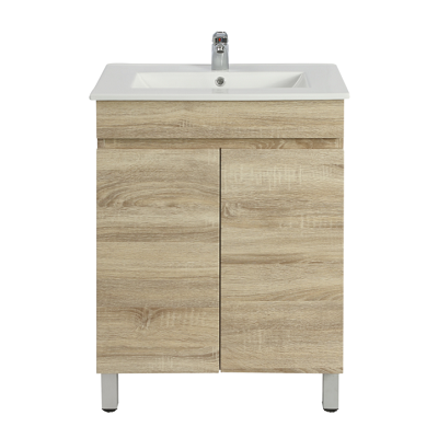 BERGE White Oak 590mm Vanity B64L