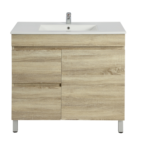 BERGE White Oak 890mm Vanity B94