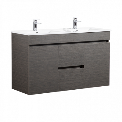 EVIE Dark Brown 1200mm Vanity EV124DWH-DB