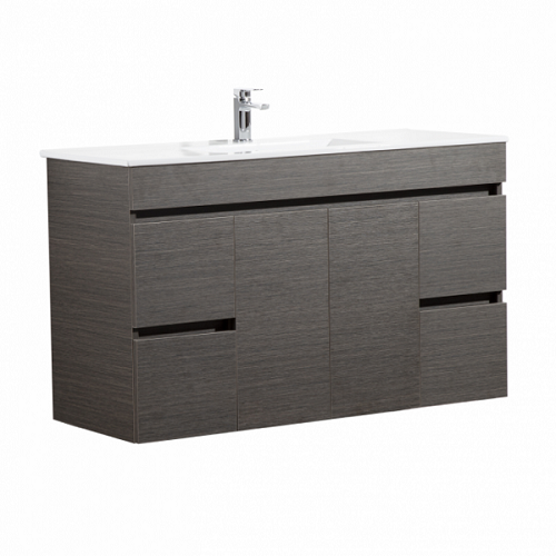 EVIE Dark Brown 1200mm Vanity EV124WH-DB