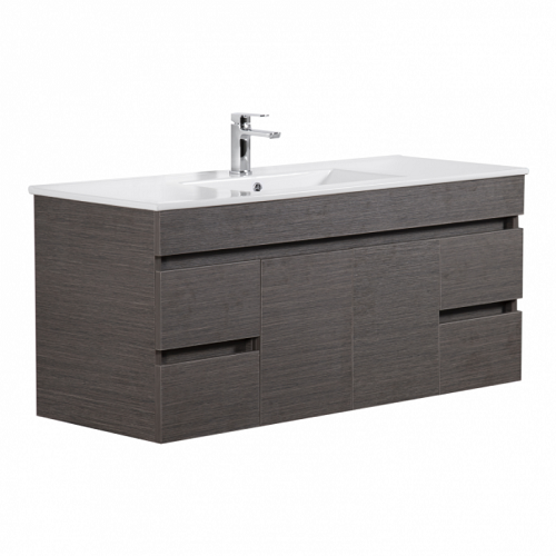 EVIE Dark Brown 1500mm Vanity EV154WH