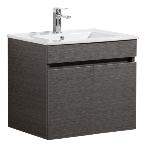 EVIE Dark Brown 600mm Vanity EV64WH-DB