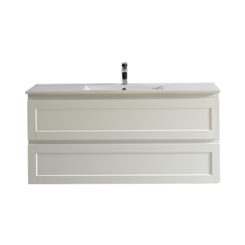 FREEMANTLE Matte White Wall Hung 1200mm Vanity FMW1200-WH