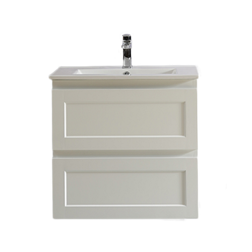 FREEMANTLE Matte White Wall Hung 600mm Vanity FMW600-WH