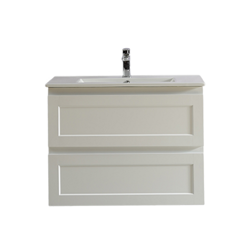 FREEMANTLE Matte White Wall Hung 750mm Vanity FMW750-WH