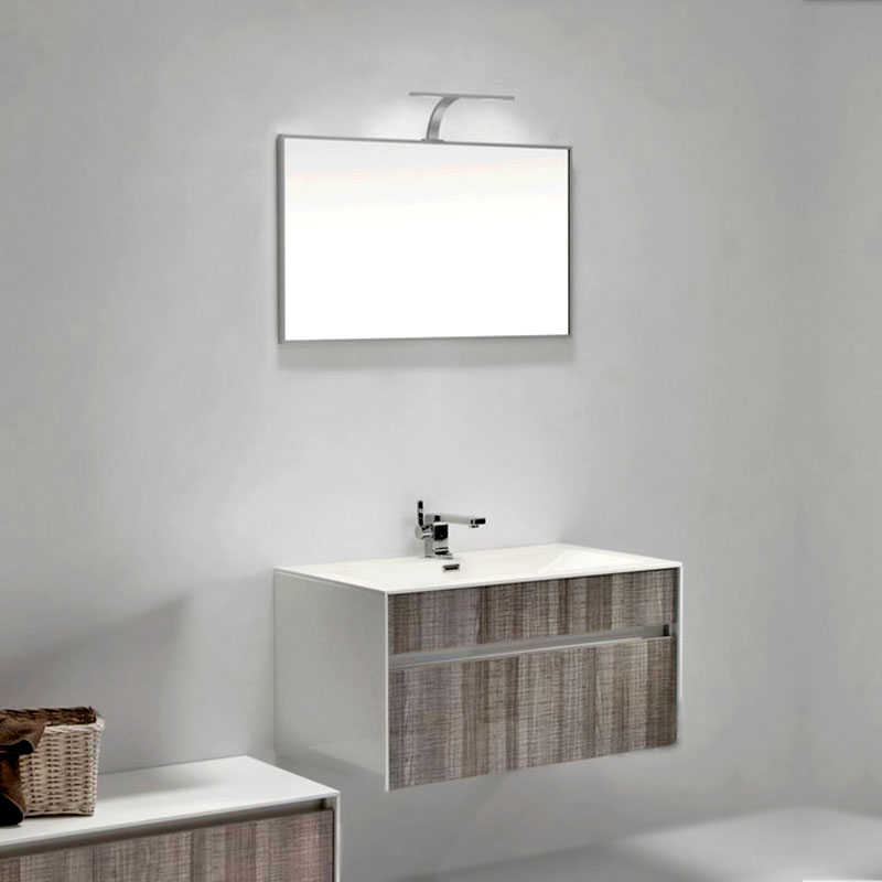 SAVANAH Ash Woodgrain 900mm Vanity S900GA