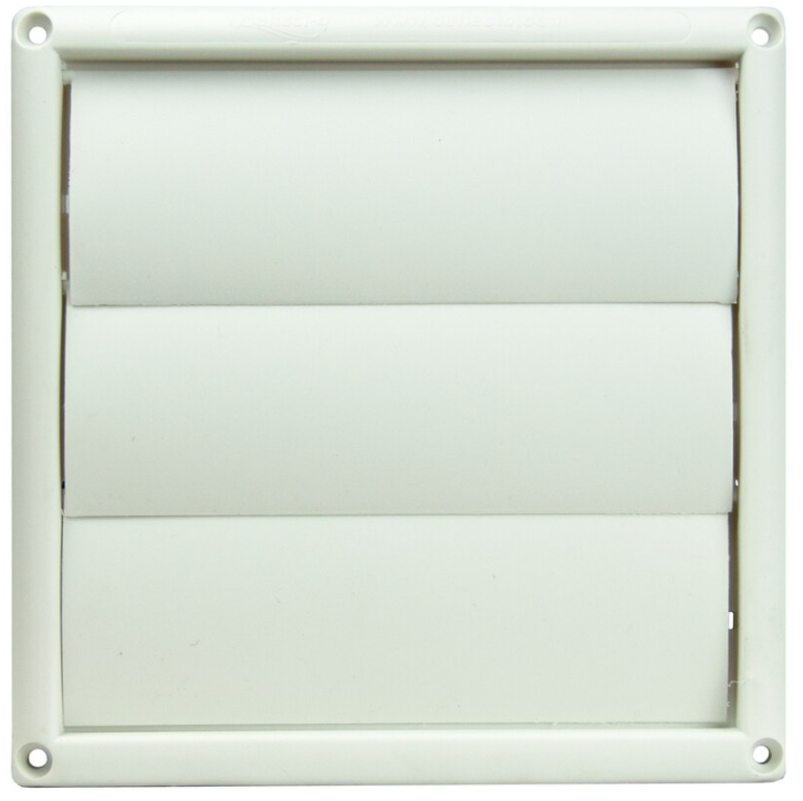 Gravity Louvre Vent White 125mm 1052HS5W