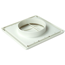 Gravity Louvre Vent White 125mm 1052HS5W