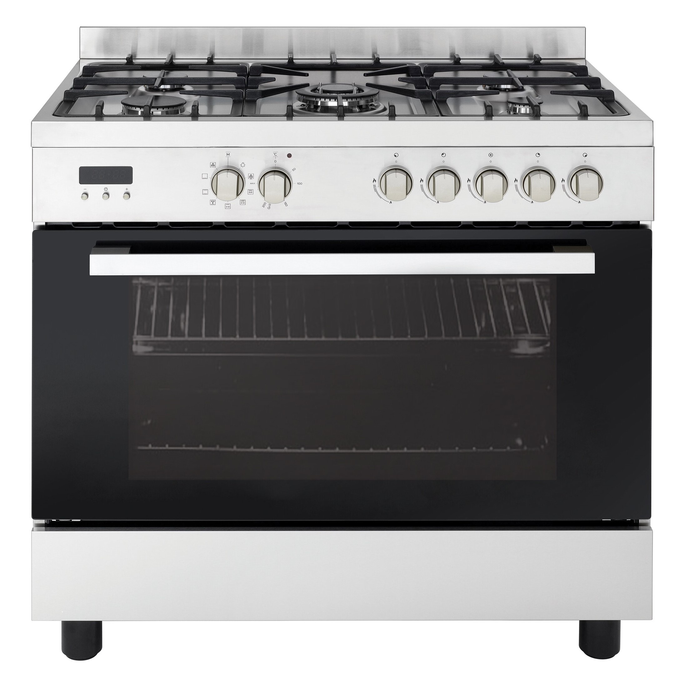 90cm InAlto Freestanding Dual Fuel Cooker IU9EGB