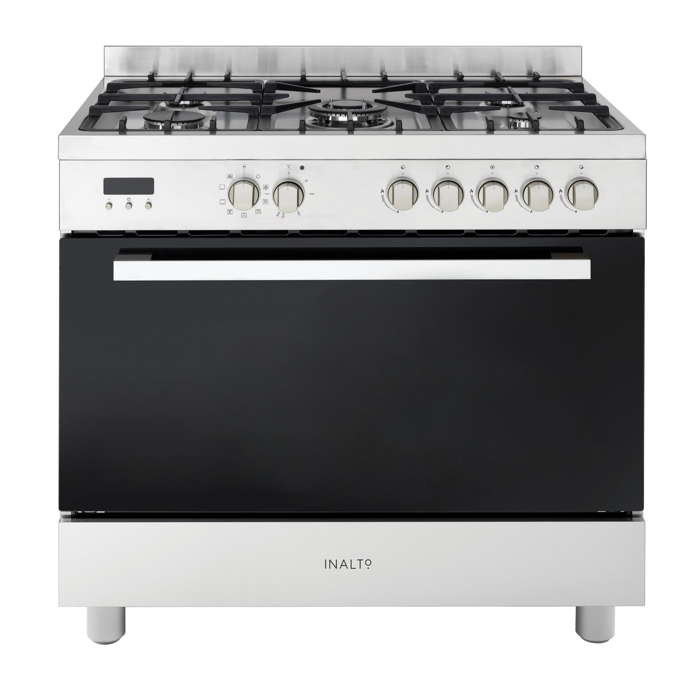 90cm InAlto Freestanding Dual Fuel Cooker RU9EGB